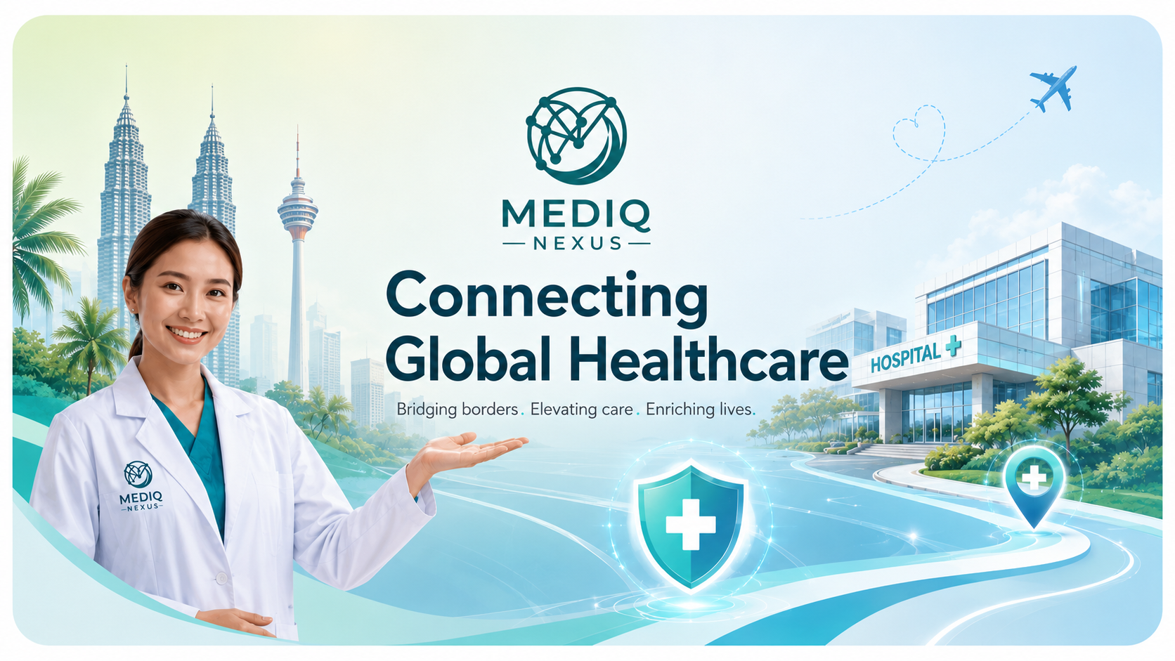 Malaysian healthcare coordinator supporting an international medical travel journey